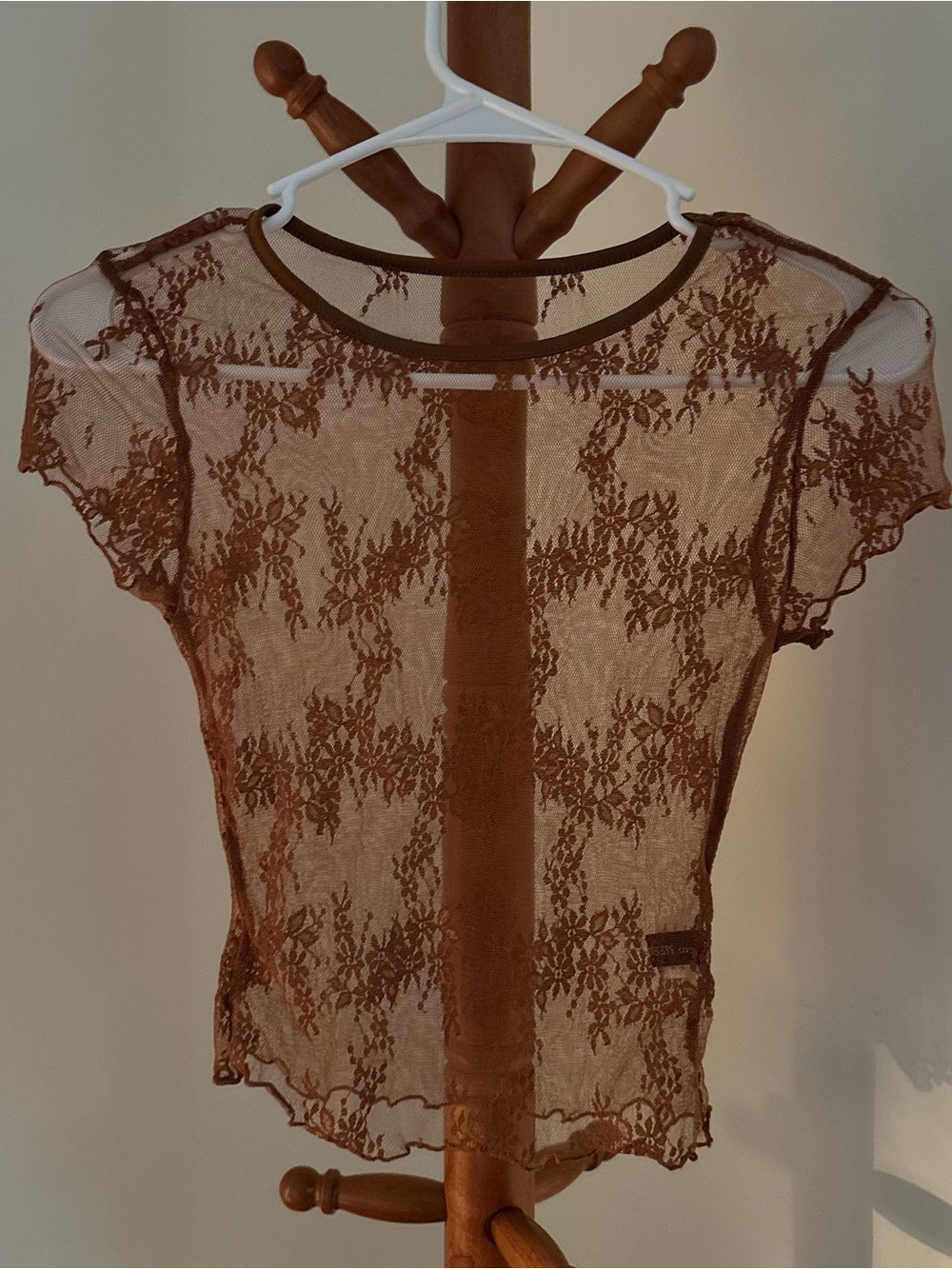 Fall/Autumn sheer brown layering piece